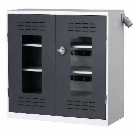 Akku-Ladeschrank 1.030x1.000x500 Sichtfenster, RAL7035/7016 Produktbild